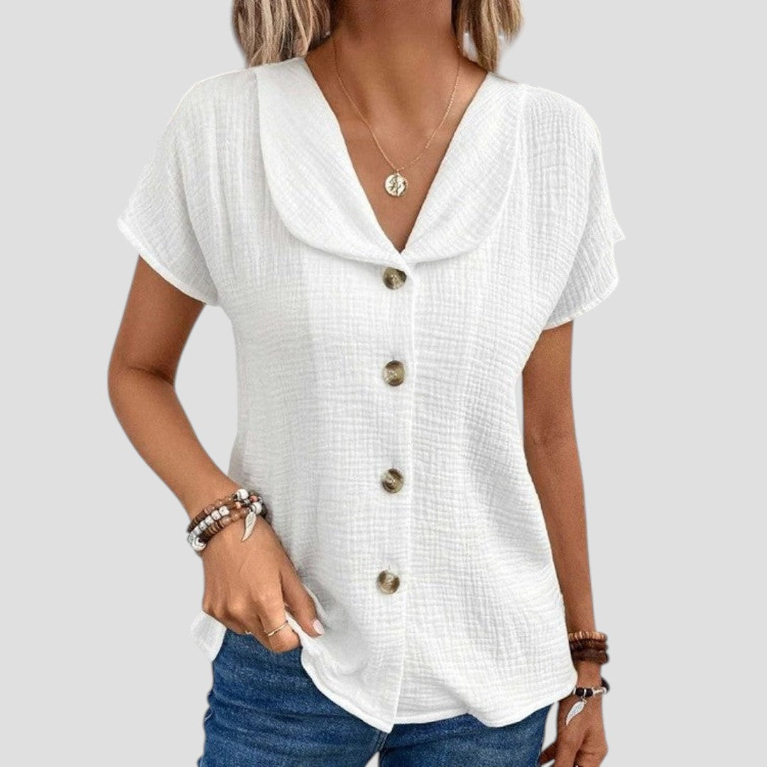 Elena Elegant Casual Blouse