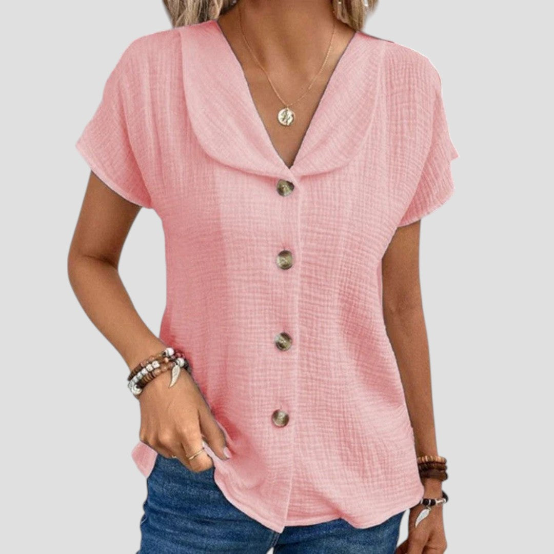 Elena Elegant Casual Blouse