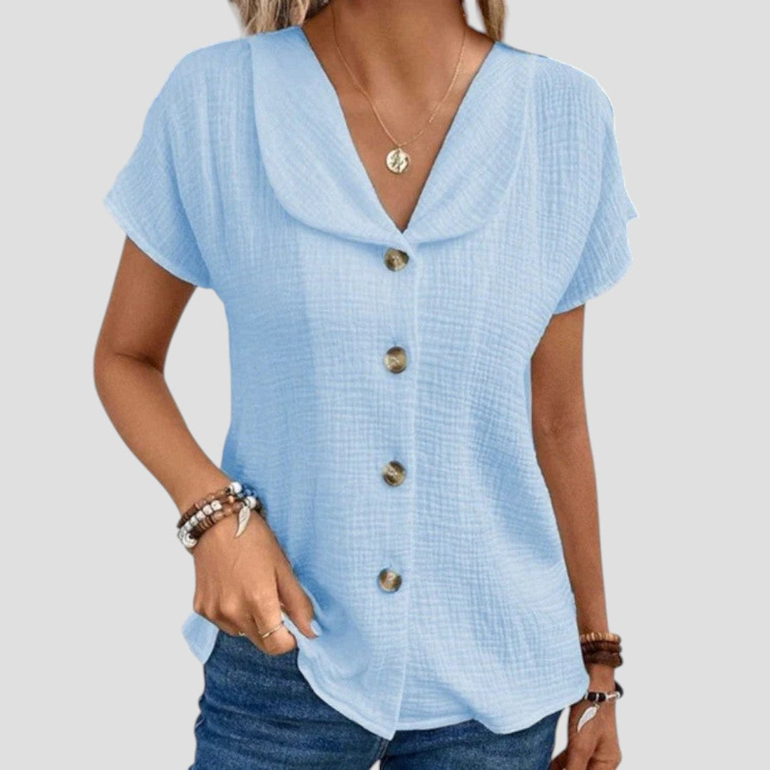 Elena Elegant Casual Blouse