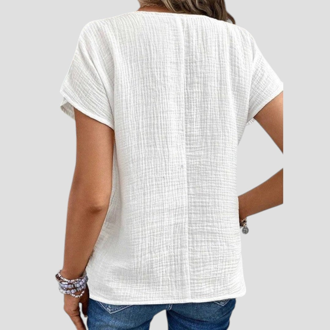 Elena Elegant Casual Blouse