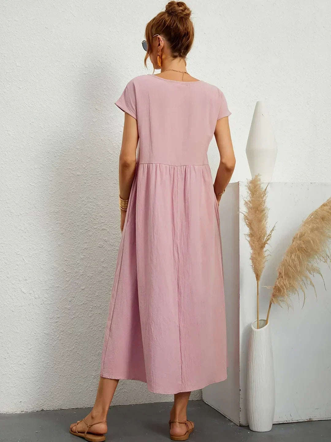 Gabrielle Flowy Midi Dress