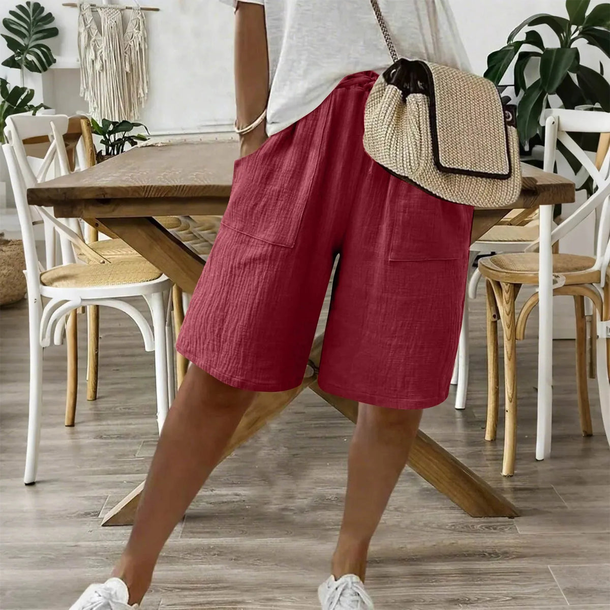 Sienna Cotton & Linen Shorts