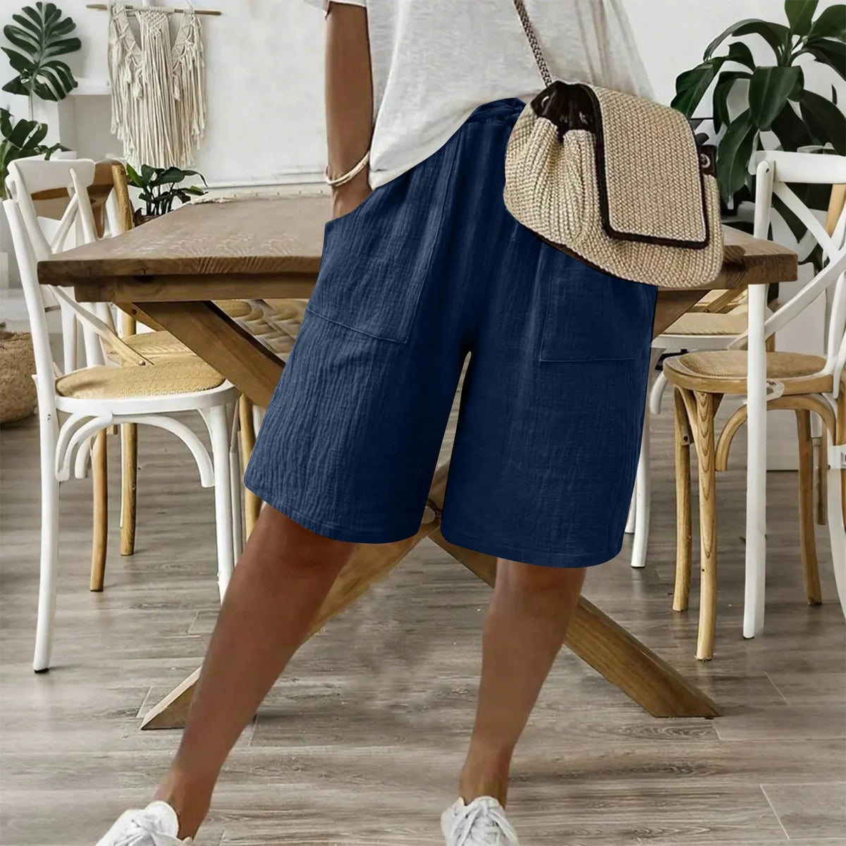 Sienna Cotton & Linen Shorts