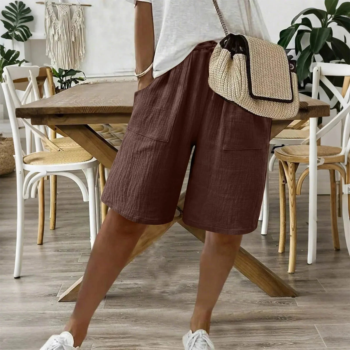 Sienna Cotton & Linen Shorts