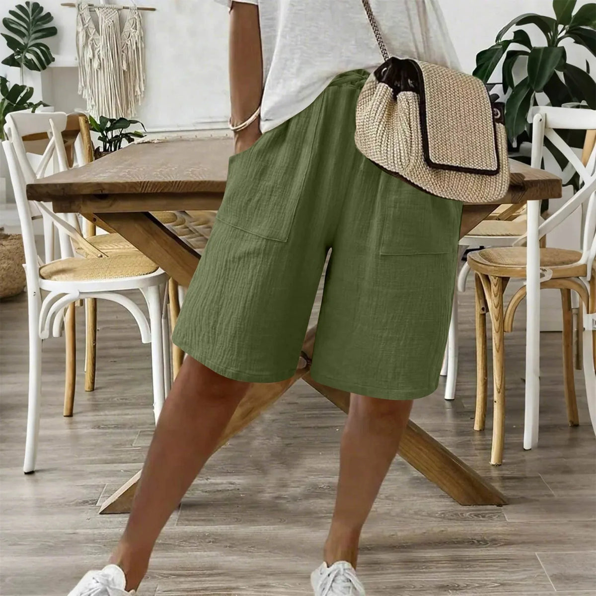 Sienna Cotton & Linen Shorts