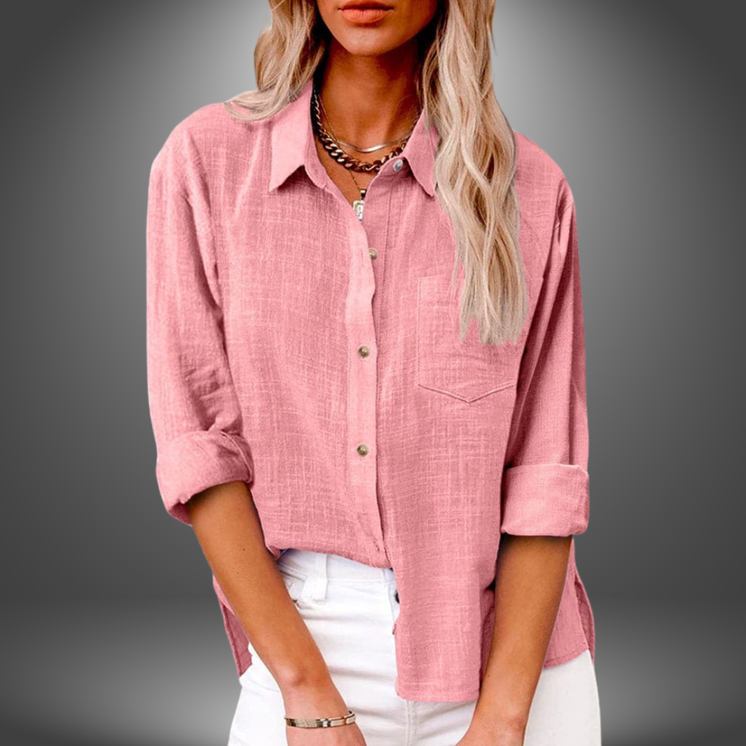 Eve Premium Linen Blouse