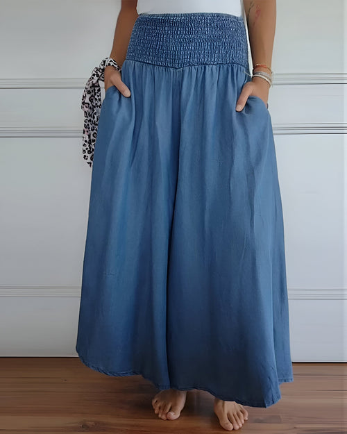 Alva Comfy Elastic-Waist Pants