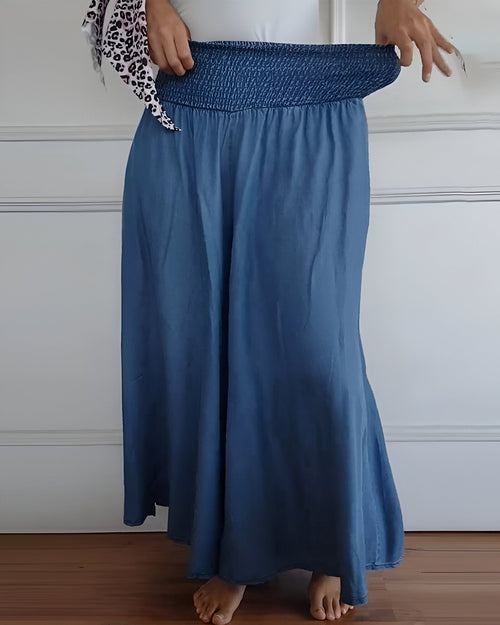 Alva Comfy Elastic-Waist Pants