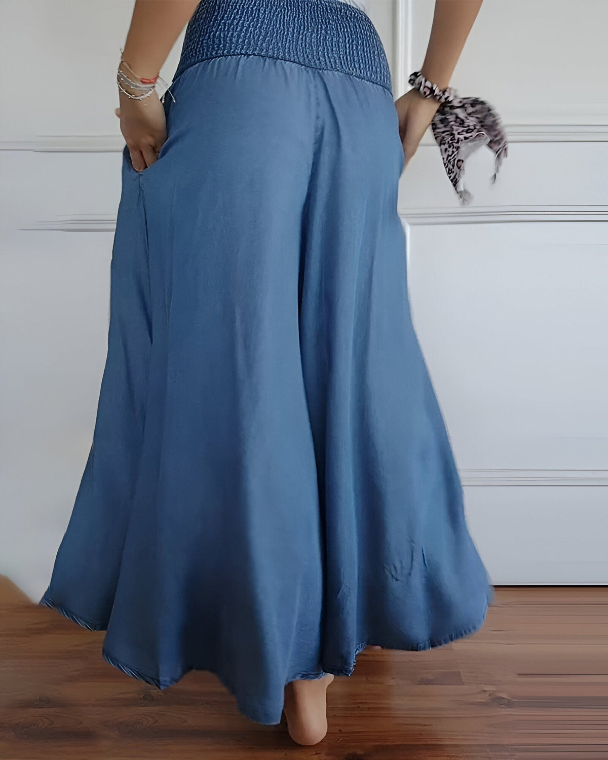 Alva Comfy Elastic-Waist Pants