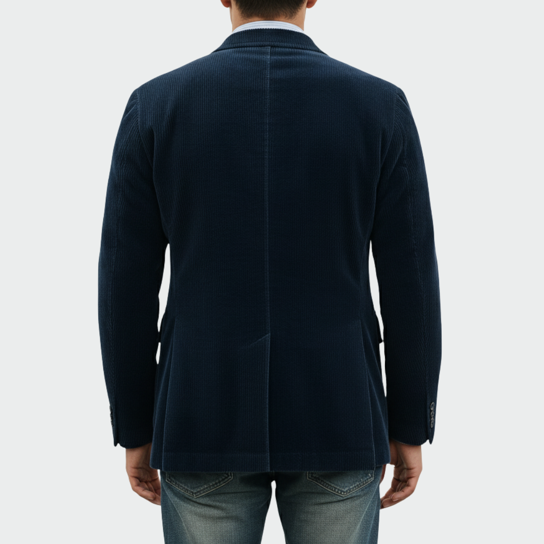 Danoir Paris Velvet Blazer & Waistcoat Set