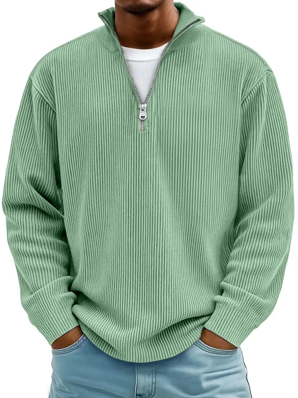 Danoir Paris Half-Zip Jumper