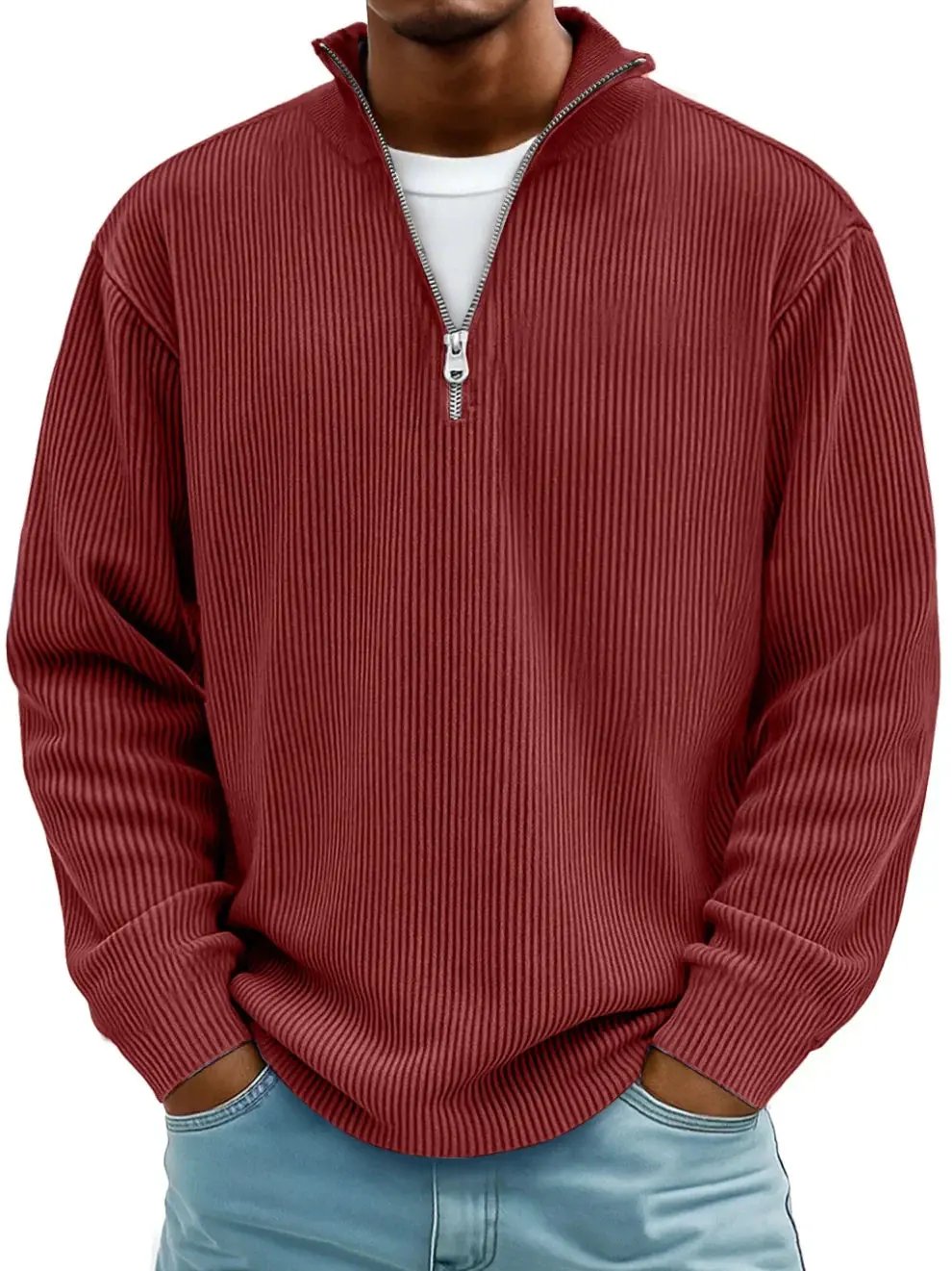 Danoir Paris Half-Zip Jumper