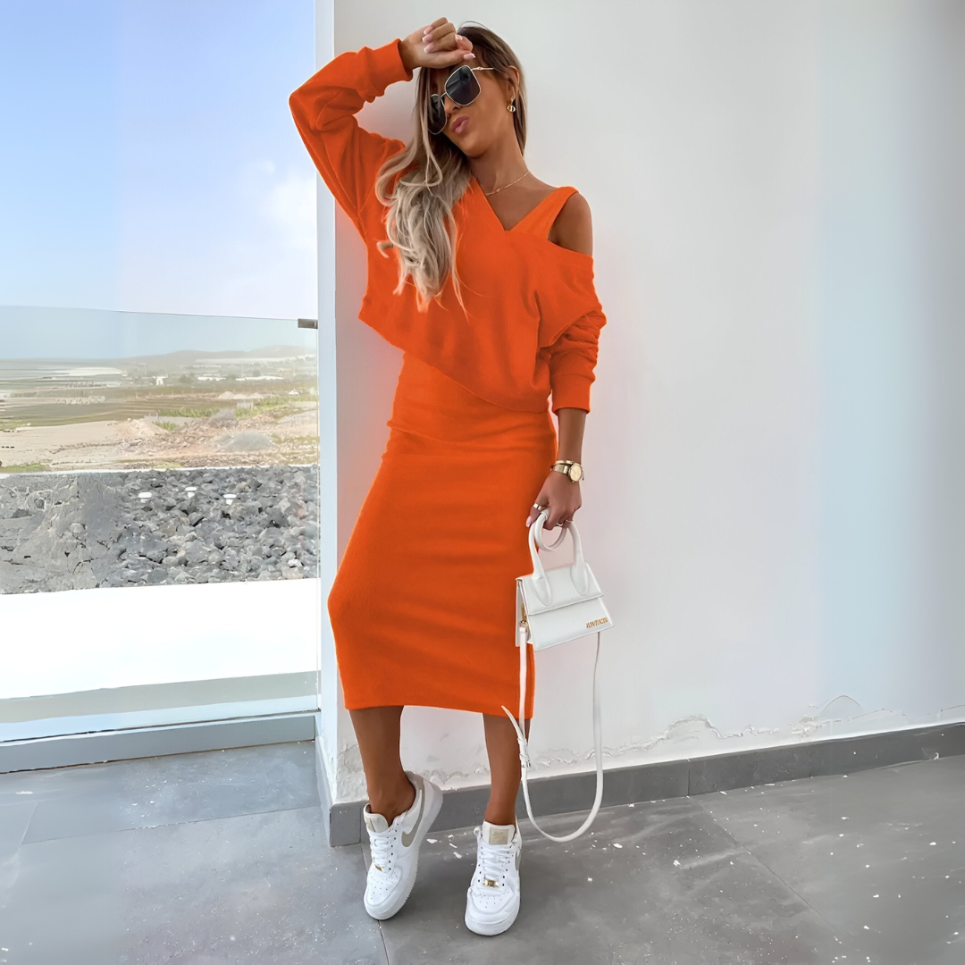 Edith Chic Top & Dress Set