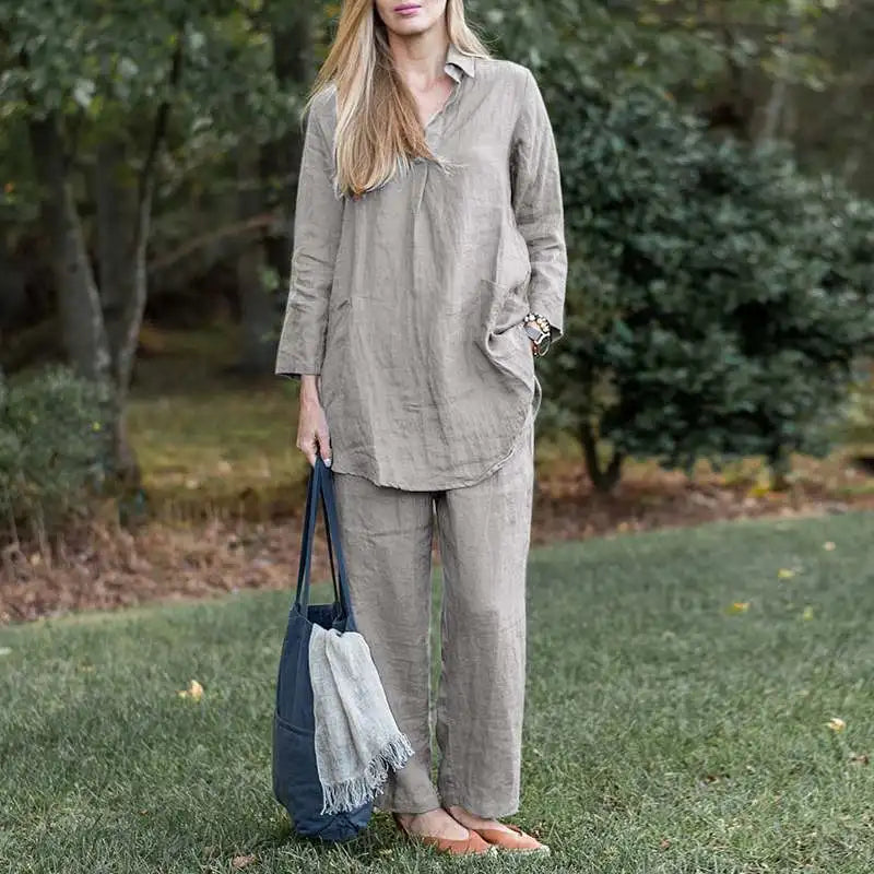 Ella Chic & Comfy Linen Set