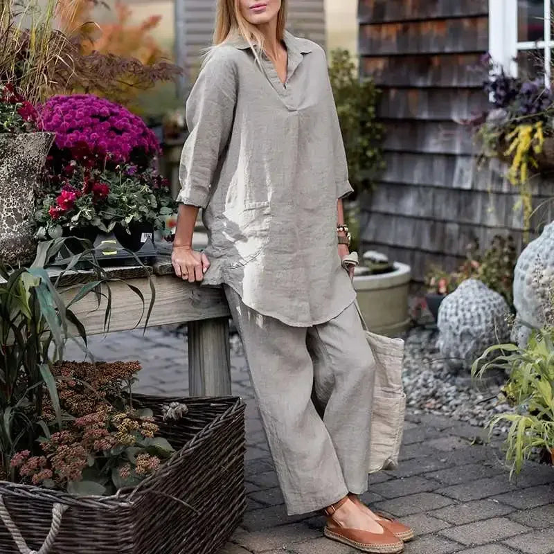 Ella Chic & Comfy Linen Set