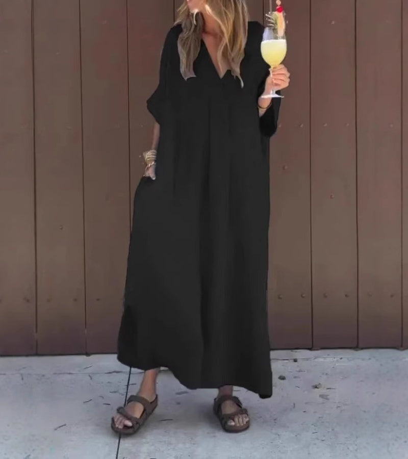 Marina Elegant Flowy Dress