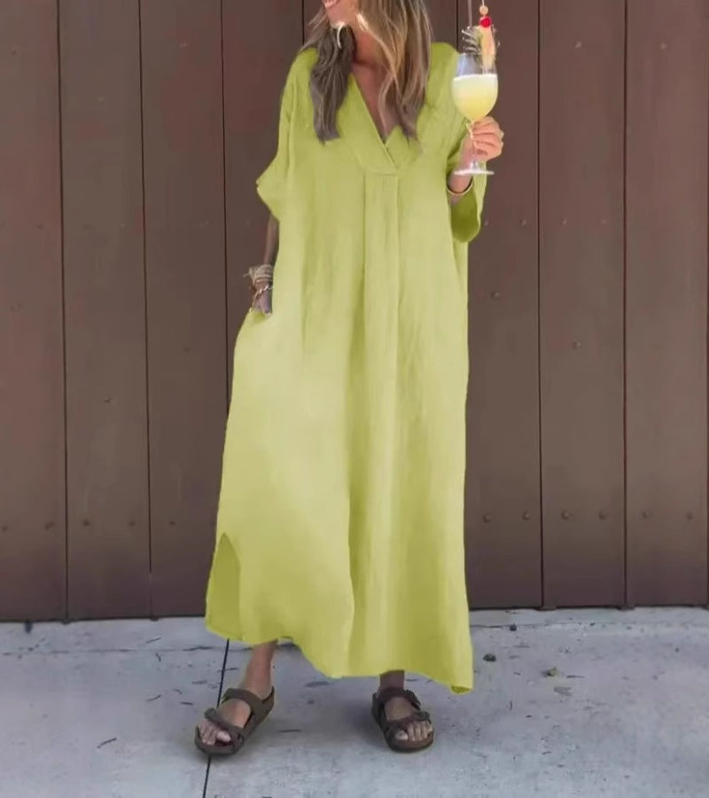 Marina Elegant Flowy Dress
