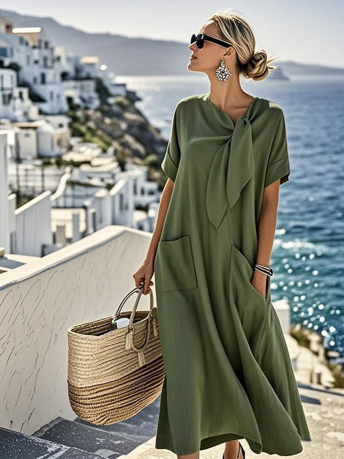 Mireille Flowy Summer Cotton Dress