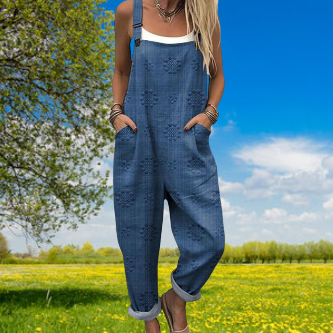 Pauline Relaxed Vintage Jumpsuit