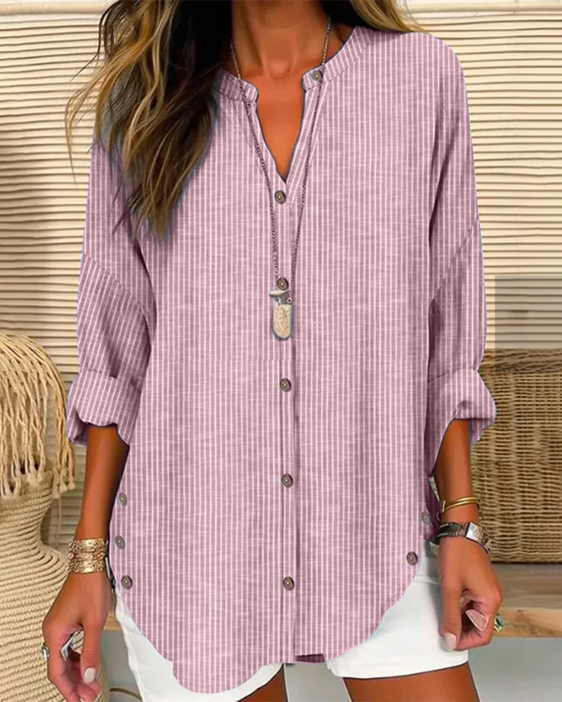 Valerie Chic Striped Top