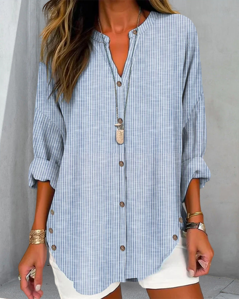 Valerie Chic Striped Top