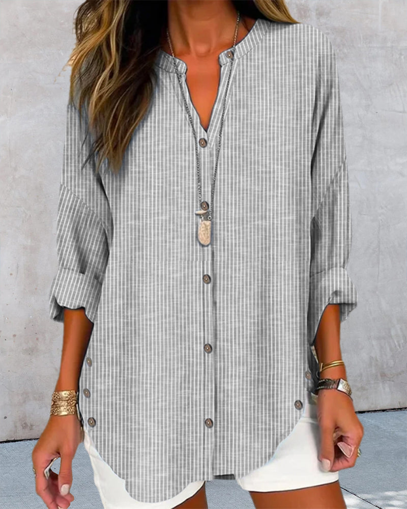 Valerie Chic Striped Top