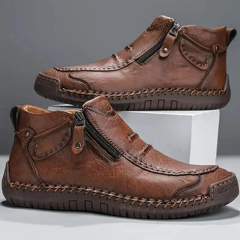 Mauricio Easy Walk Cowhide Leather Shoes