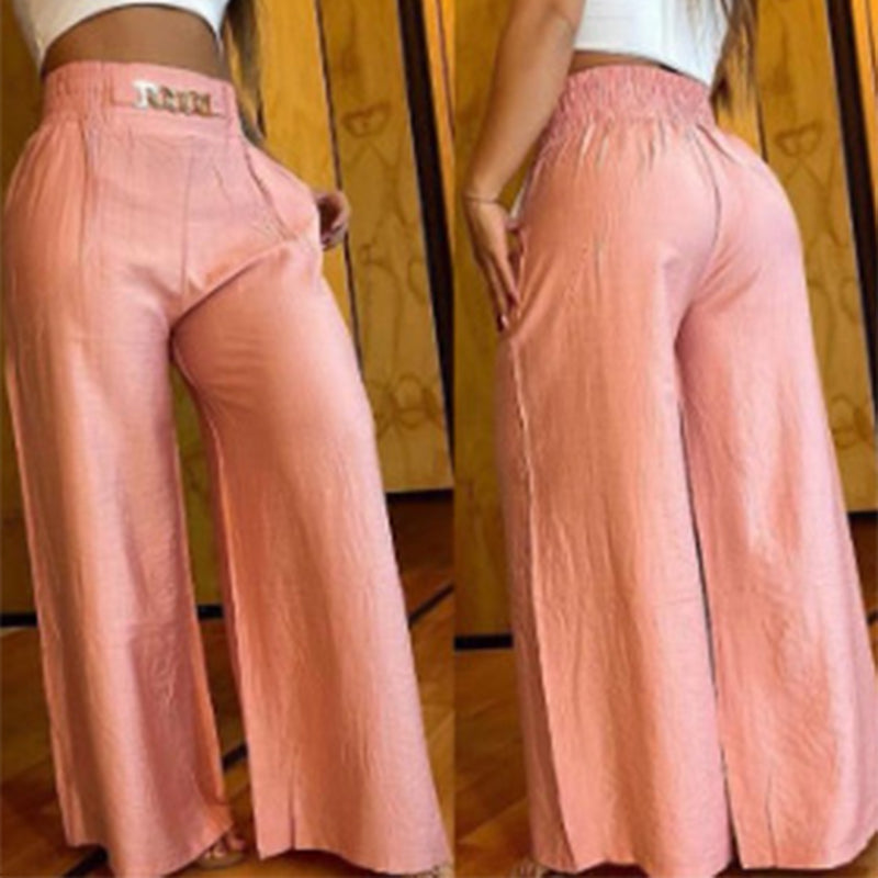 Évelyne Sculpting High-Waisted Wide-Leg Pants