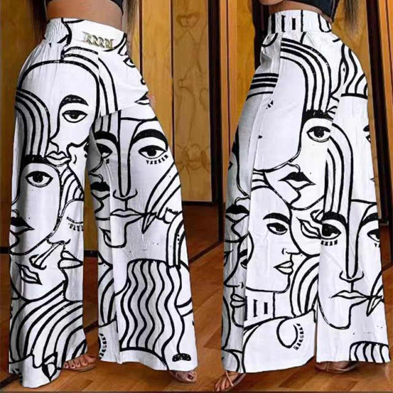Évelyne Sculpting High-Waisted Wide-Leg Pants