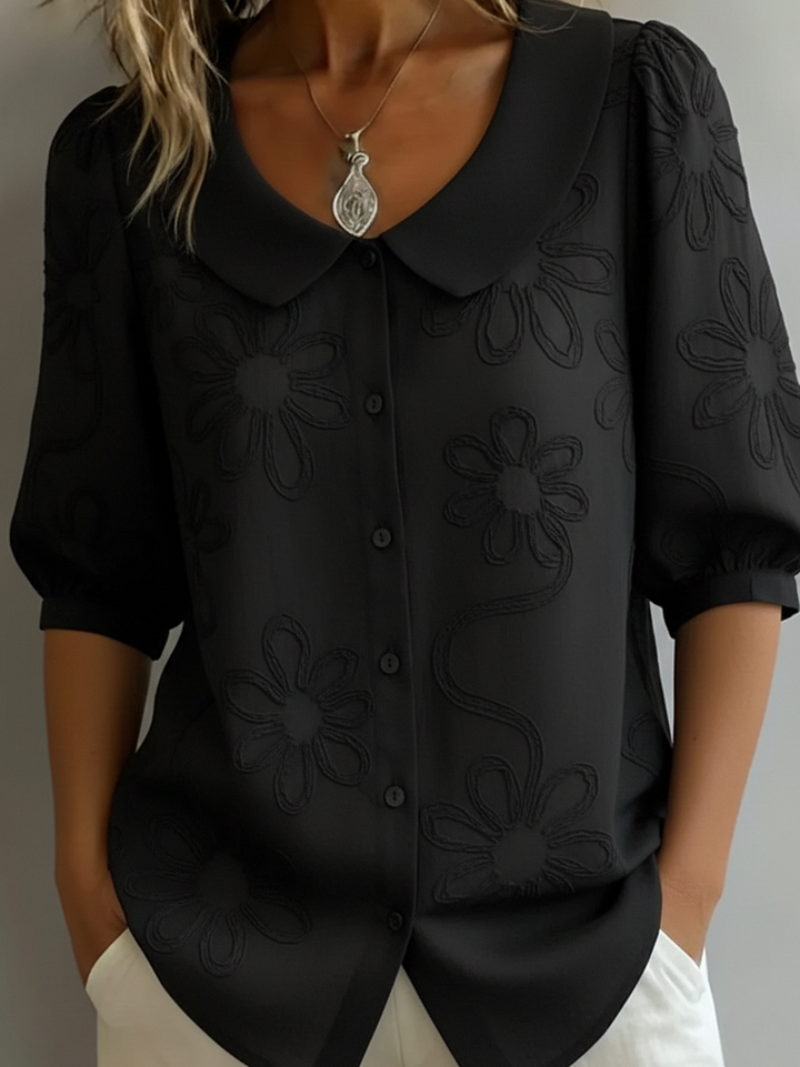 Sara Comfy Floral Blouse