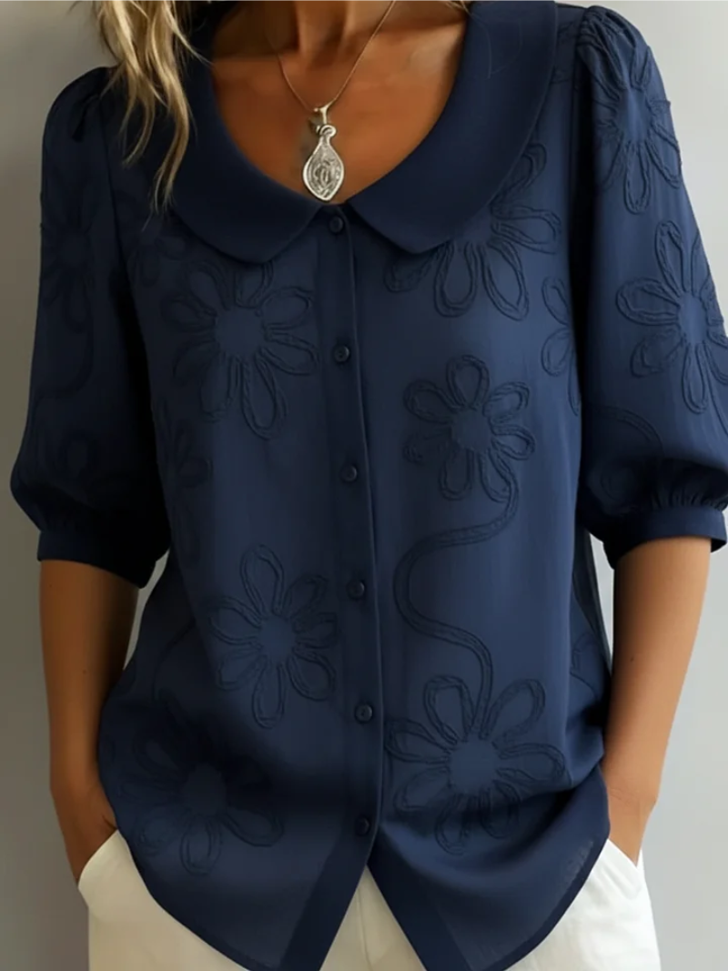 Sara Comfy Floral Blouse