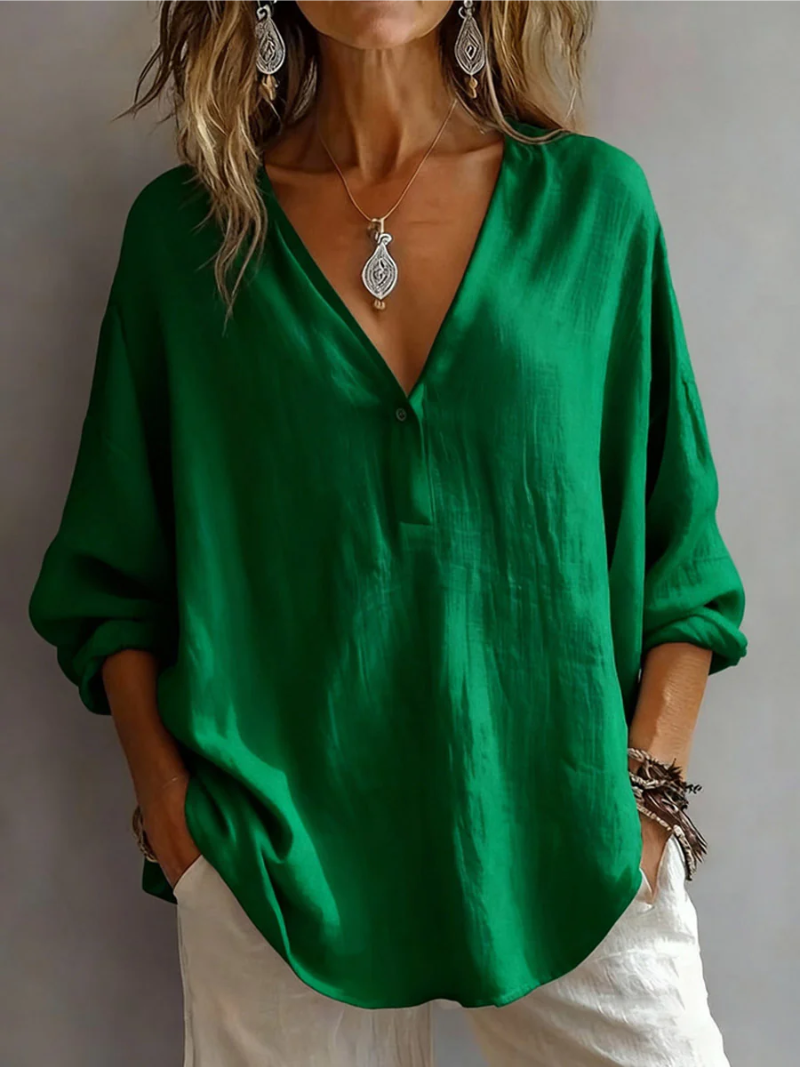 Elina Simple Everyday Blouse