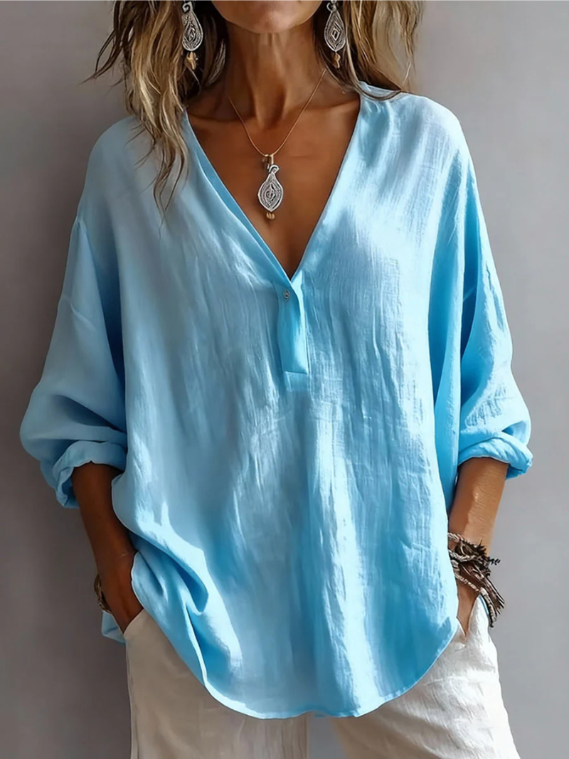 Elina Simple Everyday Blouse