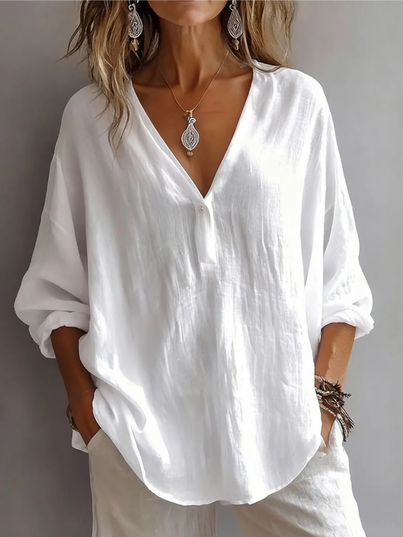 Elina Simple Everyday Blouse