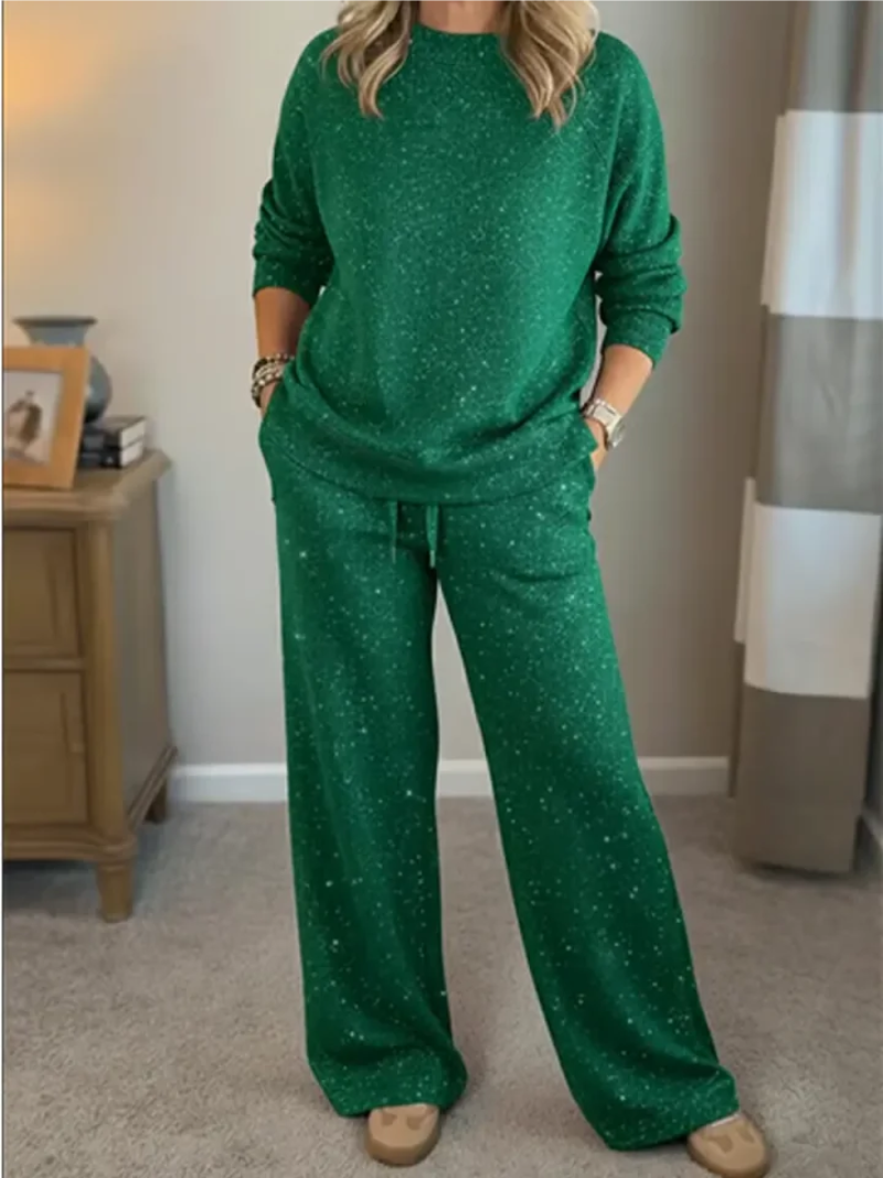 Lana Casual Polka Dot Set