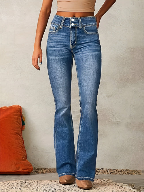 Alana Comfy Flared Jeans