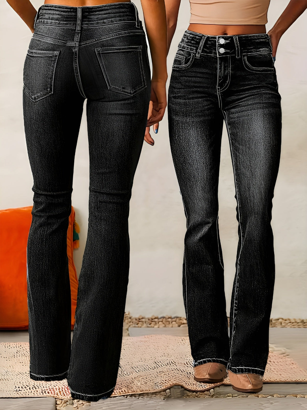Alana Comfy Flared Jeans
