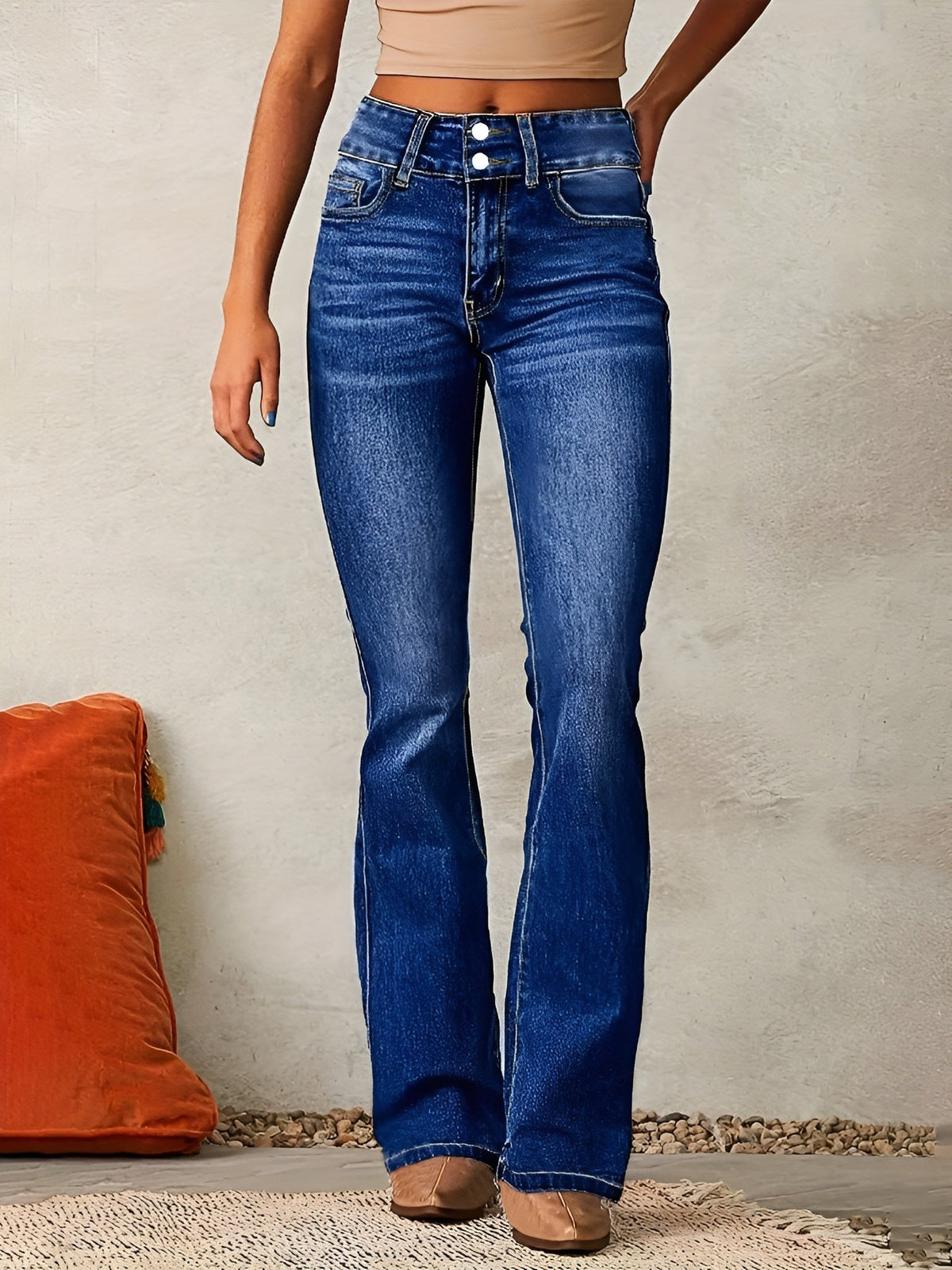 Alana Comfy Flared Jeans