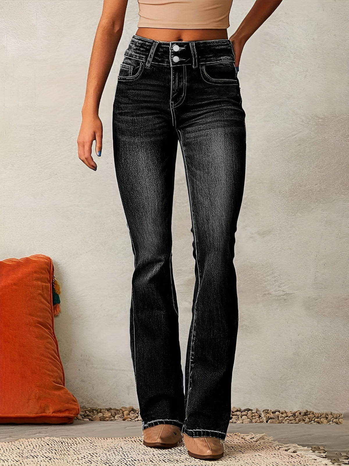 Alana Comfy Flared Jeans