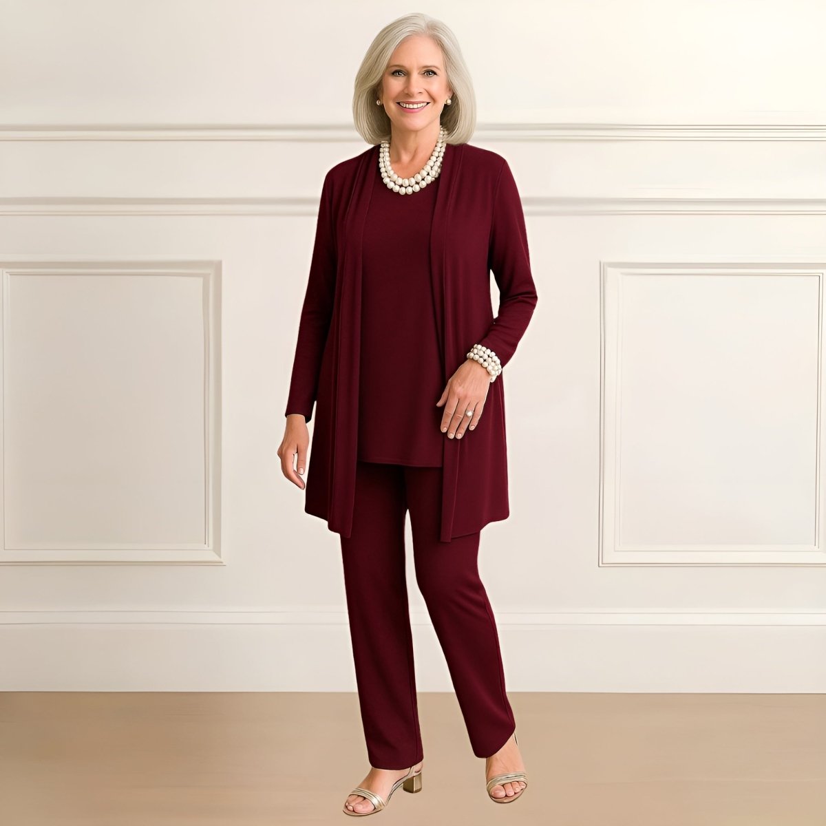 Rosy Elegant 3-Piece Set