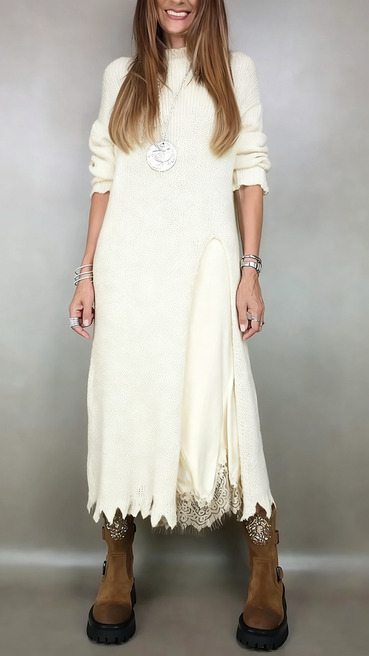 Anarise Elegant Maxi Dress