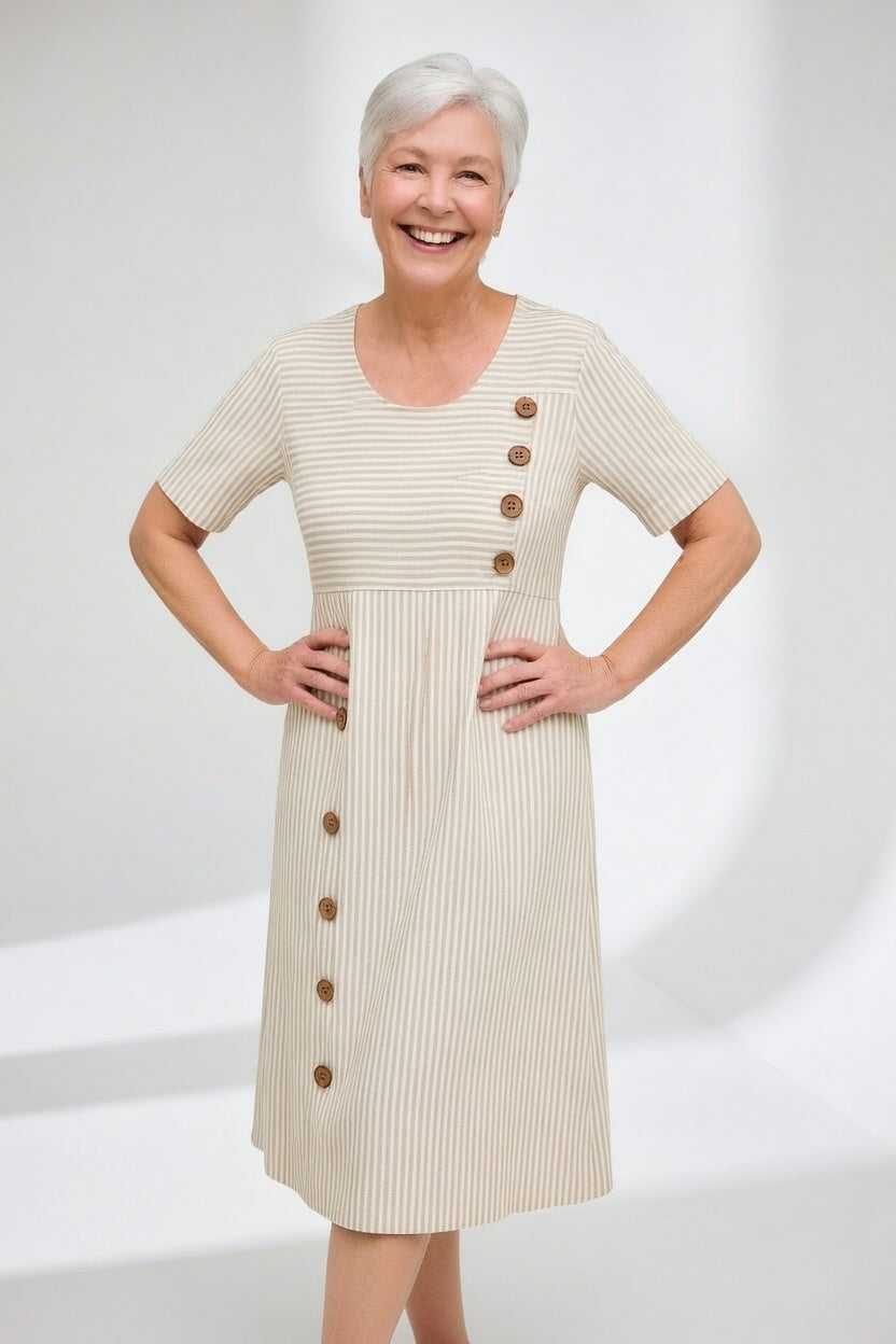 Linéora Flowy Striped Dress