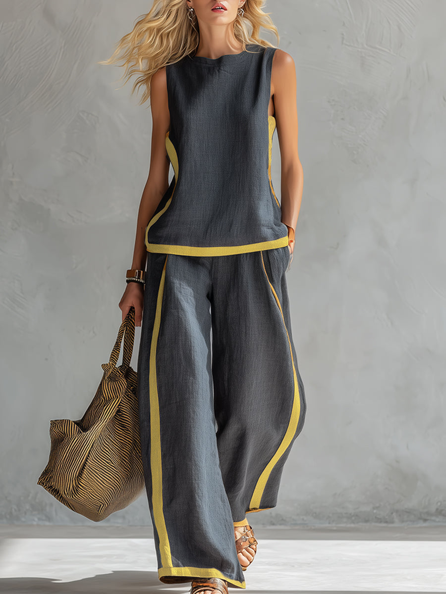 Leila Elegant Two-Piece Set