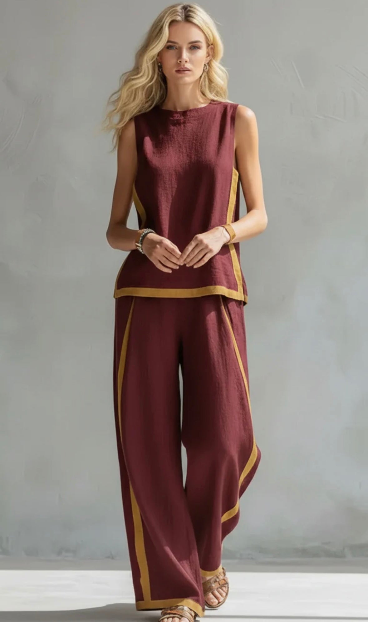 Leila Elegant Two-Piece Set