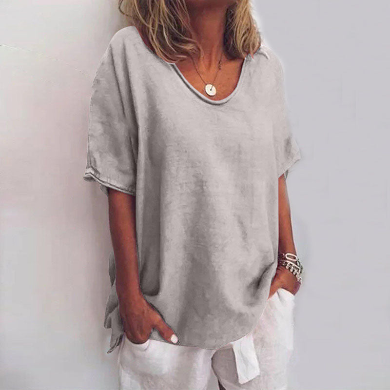 Thea Elegant Relaxed Chic Blouse