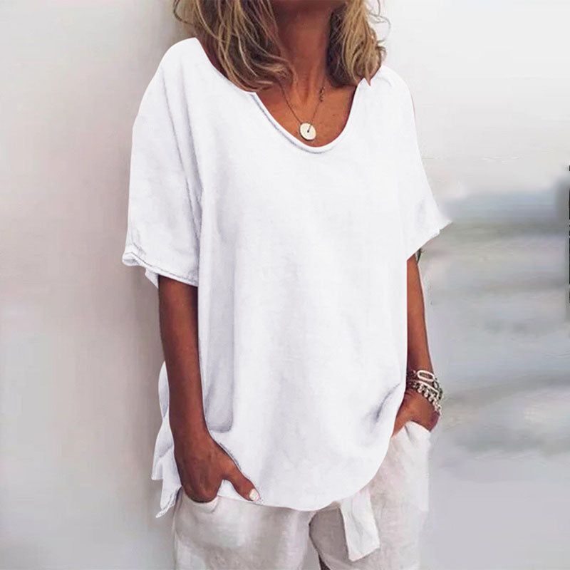 Thea Elegant Relaxed Chic Blouse