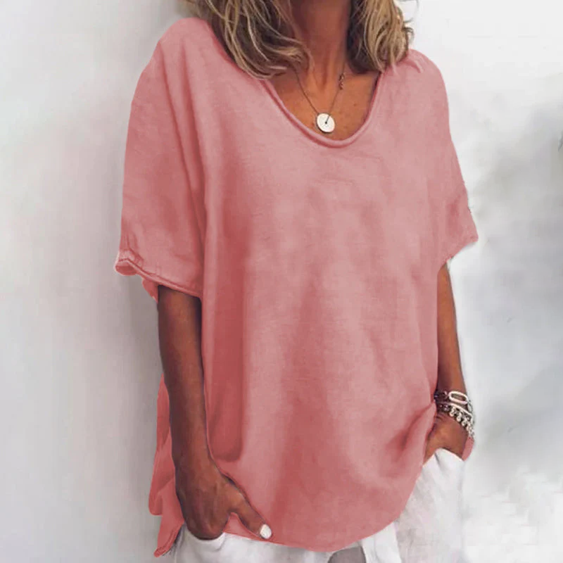 Thea Elegant Relaxed Chic Blouse