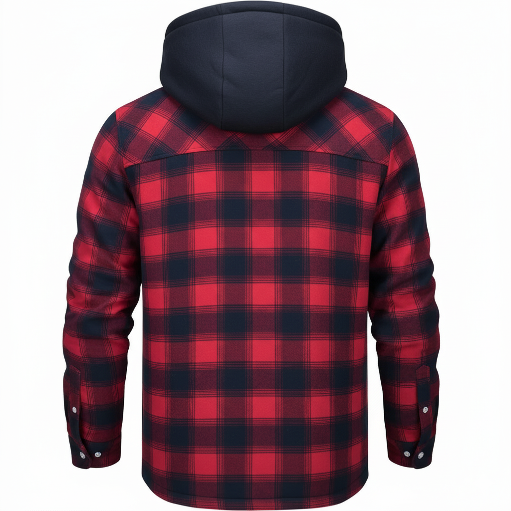 Danoir Paris Men's Premium Wool-Blend Coat
