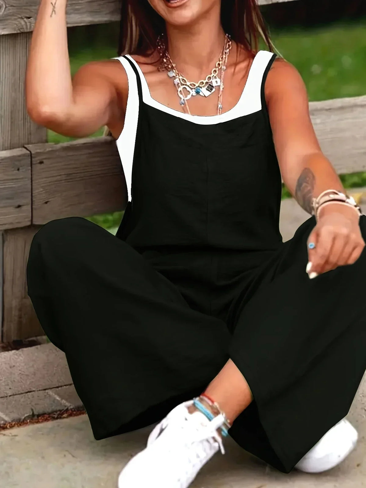 Faryn Chic Relaxed Jumpsuit