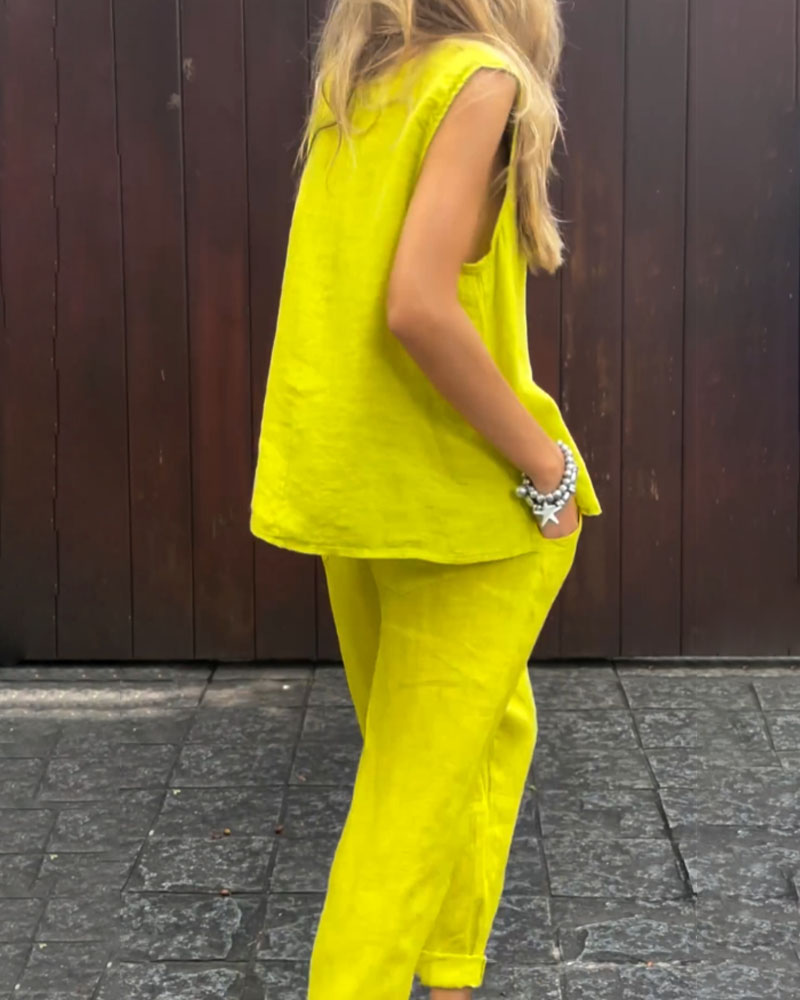 Sheila Relaxed Spring Summer Set